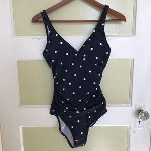 Boden wrap front swimsuit, like new!